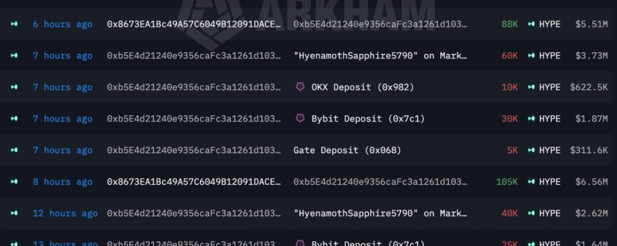 Investor Sentiment Shifts as $HYPE Token Faces Pressure